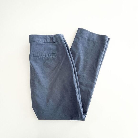 Banana Republic Womens Reegan Slim Dress Pants Slim Fit Blue Combo Size 6 - Picture 3 of 9